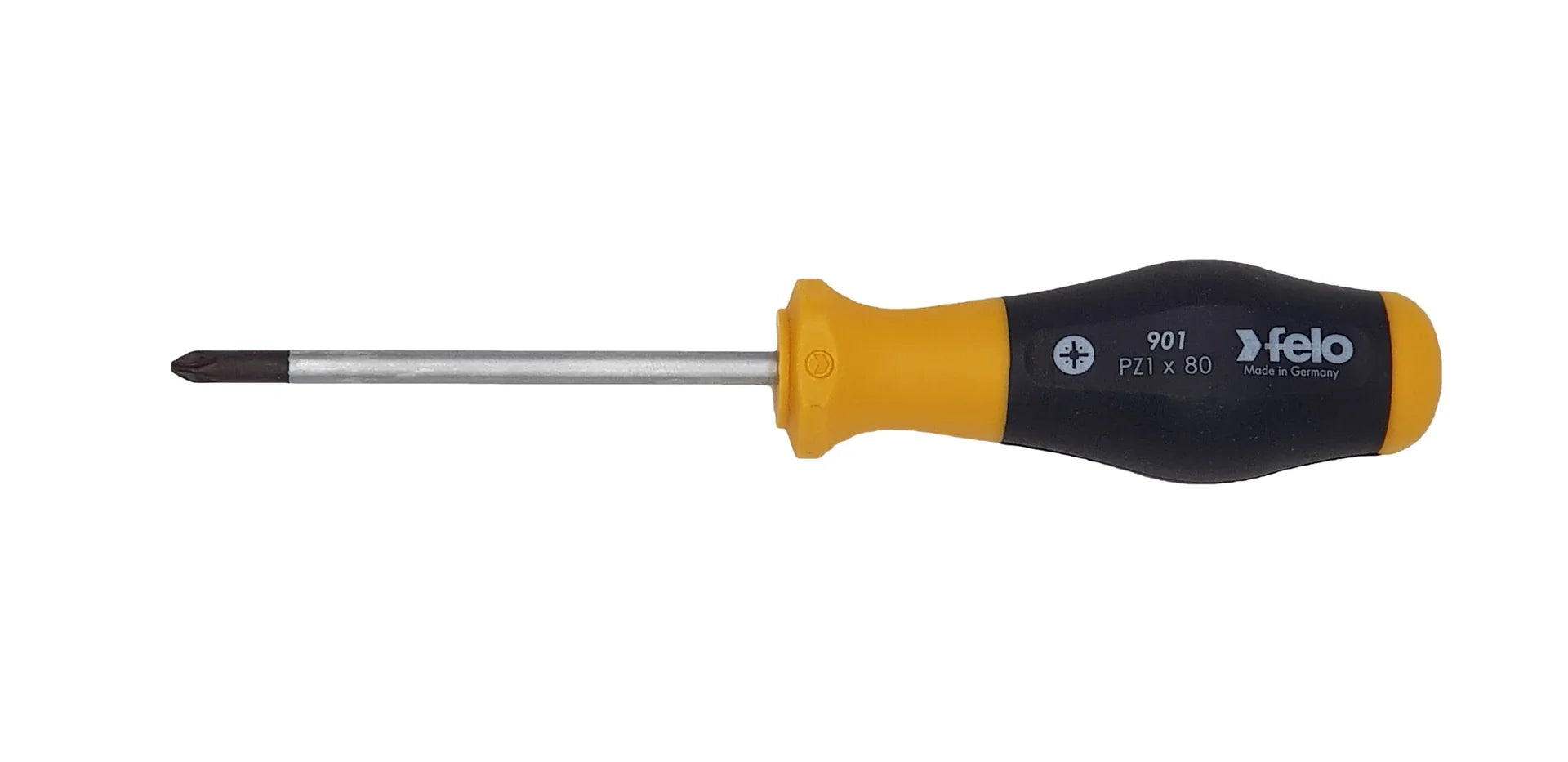 Felo 90110210 Pozidriv Screwdriver PZ1x80-Liger Tools