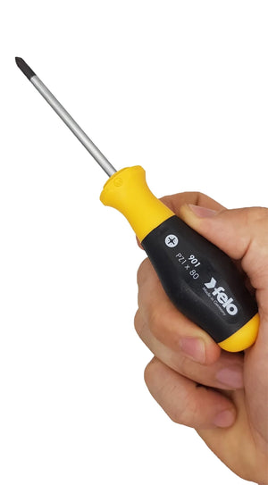 Felo 90110210 Pozidriv Screwdriver PZ1x80-Liger Tools