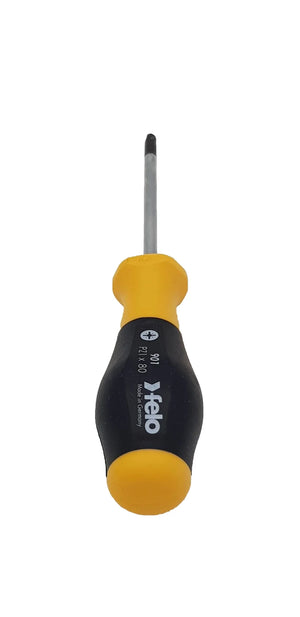 Felo 90110210 Pozidriv Screwdriver PZ1x80-Liger Tools