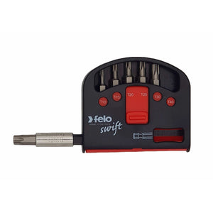 Felo 02060316 Swift Box 6 piece Bits and Magnetholder - T10-T40