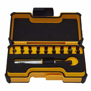 Felo 02071946 XS-Strongbox IMPACT Pro Bit Set with Impact Bits and Bitholder, 19 Pieces