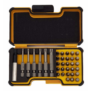 Felo 02073526 XS-Strongbox Bits 35 Torx with Bitholder, 35 Pieces