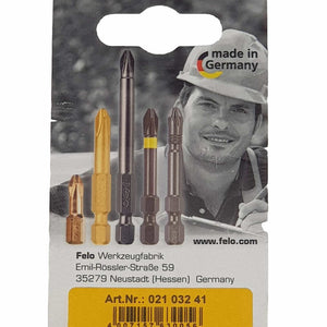 Felo 02103241 Impact cross bit series Impact PZ 3X25, 2 pcs