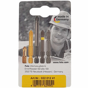 Felo 02201241 Phillips #1 x 25 mm Impact Bit - 2 Pieces