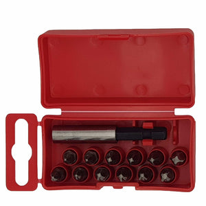 Felo 02291016 Profi Bit Box 13 Bits x 25 mm, Phillips/Pozidriv + Bitholder