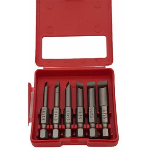 Felo 03091516 Profi Bit Box 6 Bits x 50 mm - Slotted