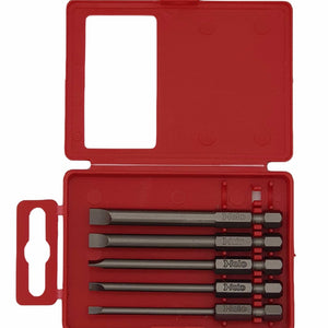 Felo 03091716 Profi Bit Box 5 Slotted Bits x 73 mm