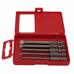 Felo 03091716 Profi Bit Box 5 Slotted Bits x 73 mm