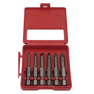 Felo 03092516 Bit set SL/PZ/PH Industrial 50 mm in case, 6 pcs