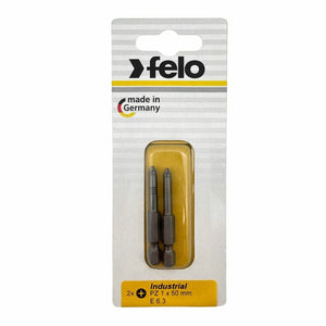 Felo 03101536 Cross bit PZ 1X50, Industrial series, 2 pcs in blister