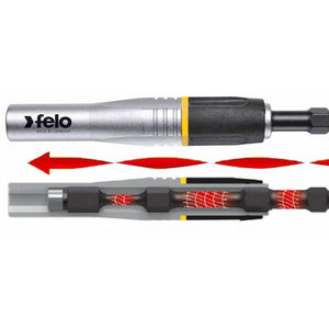 Felo 03829594 Bit Holder IMPACT 1/4" on Card