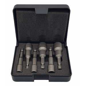 Felo 03996106 Magnetic Metric Nutsetter Set, 1/4" Hex Drive, 6 Pieces