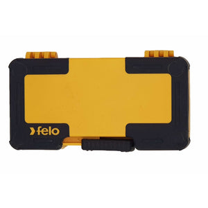 Felo 05771856 XS 18pc Box Sockets, Bits, Mini Ratchet, Bitholder, INCH