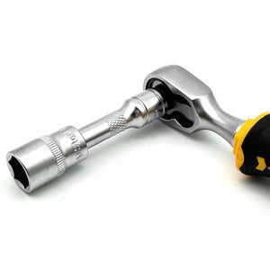 Felo 05781906 R-GO Box Sockets, Ergonic Ratchet, Metric - 19pc