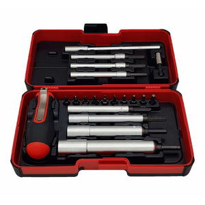 Felo 06082006 Smart Engineer 20 Piece Nut Driver and Bit Set - PH/PZ/Hex/Torx