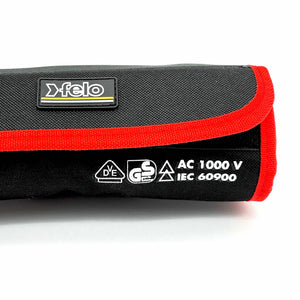 Felo 06381204 Belt bag E-smart slim VDE 13 pcs. SL/PH/PZ/TORX