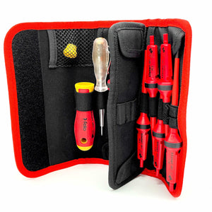 Felo 06381204 Belt bag E-smart slim VDE 13 pcs. SL/PH/PZ/TORX