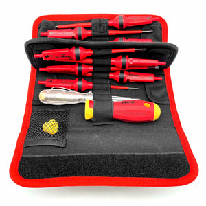 Felo 06381204 Belt bag E-smart slim VDE 13 pcs. SL/PH/PZ/TORX