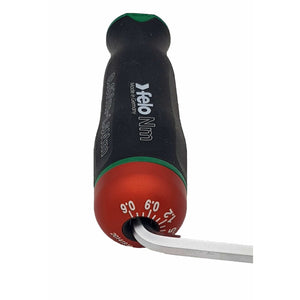 Felo 10099116 Screwdriver with adjustable torque NM series 0.6-1.5 Nm with a set of attachments, 12 pcs