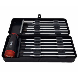 Felo 10099316 Torque adjustable screwdriver NM series 3.0–5.4 Nm with a set of bits, 12 pcs