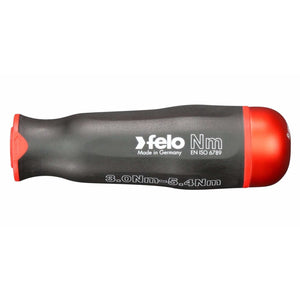Felo 10099316 Torque adjustable screwdriver NM series 3.0–5.4 Nm with a set of bits, 12 pcs