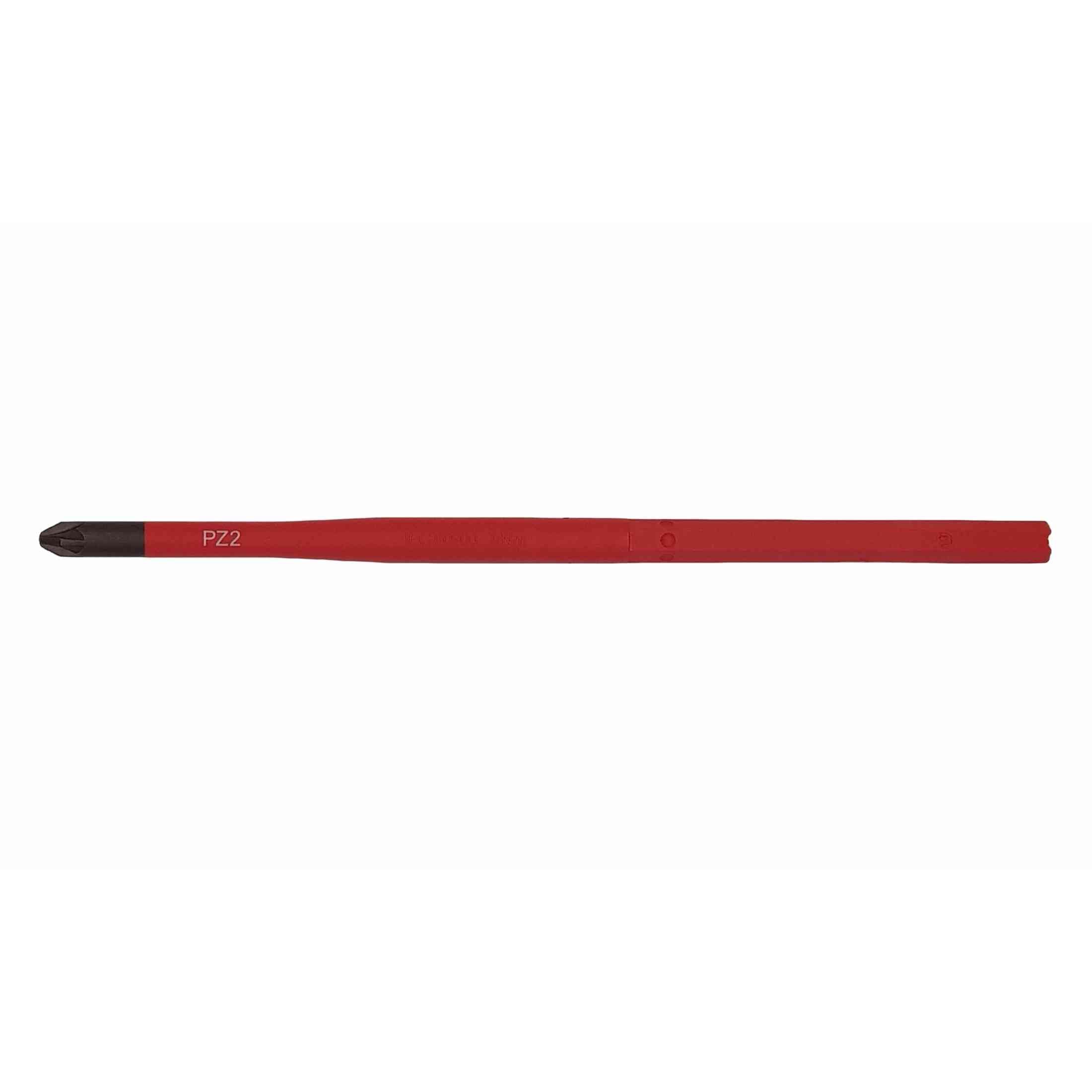 Felo 10120394 VDE Insulated Slim Blade for Torque Limiting Handle, Pozidriv PZ 2 x 170 mm-Liger Tools