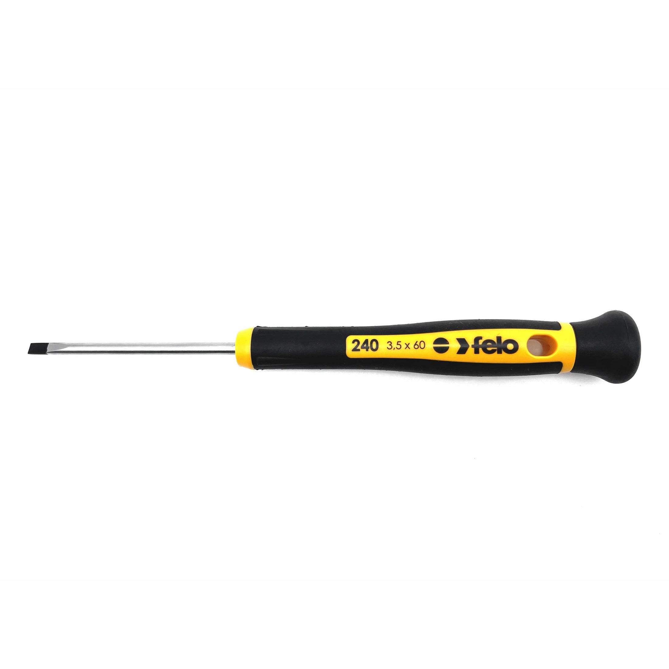 Felo 24035860 3.5 x 250mm Precision Slotted Screwdriver-Liger Tools
