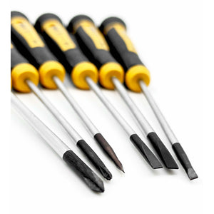 Felo 24096166 6 Piece Slotted & Phillips Precision Screwdriver Set
