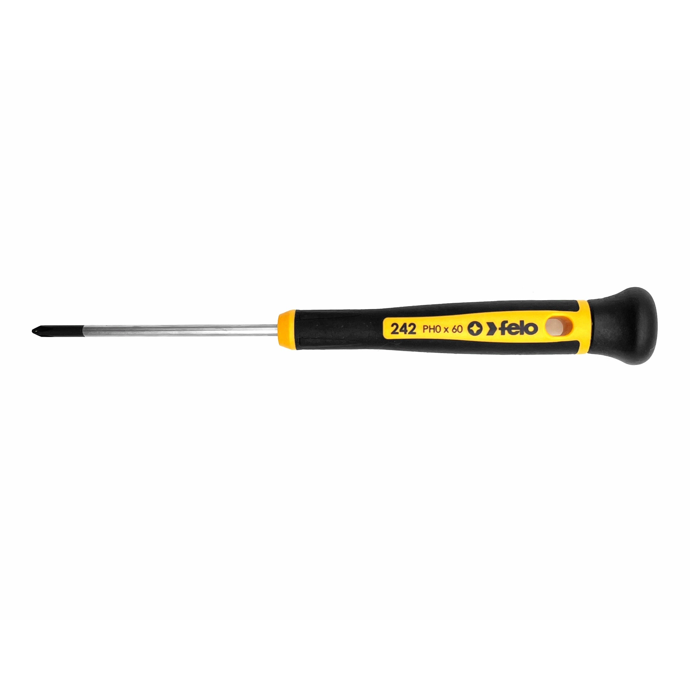 Felo 24200160 #0 x 60mm Precision Phillips Screwdriver