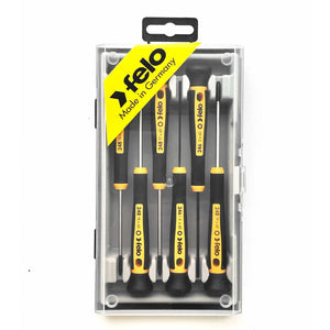 Felo 24896166 6 Piece Torx & Hex Precision Screwdriver Set