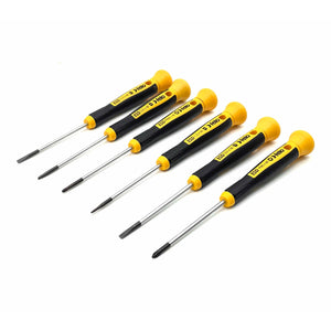 Felo 25096166 ESD 6 Piece Precision Slotted & Phillips Screwdriver Set