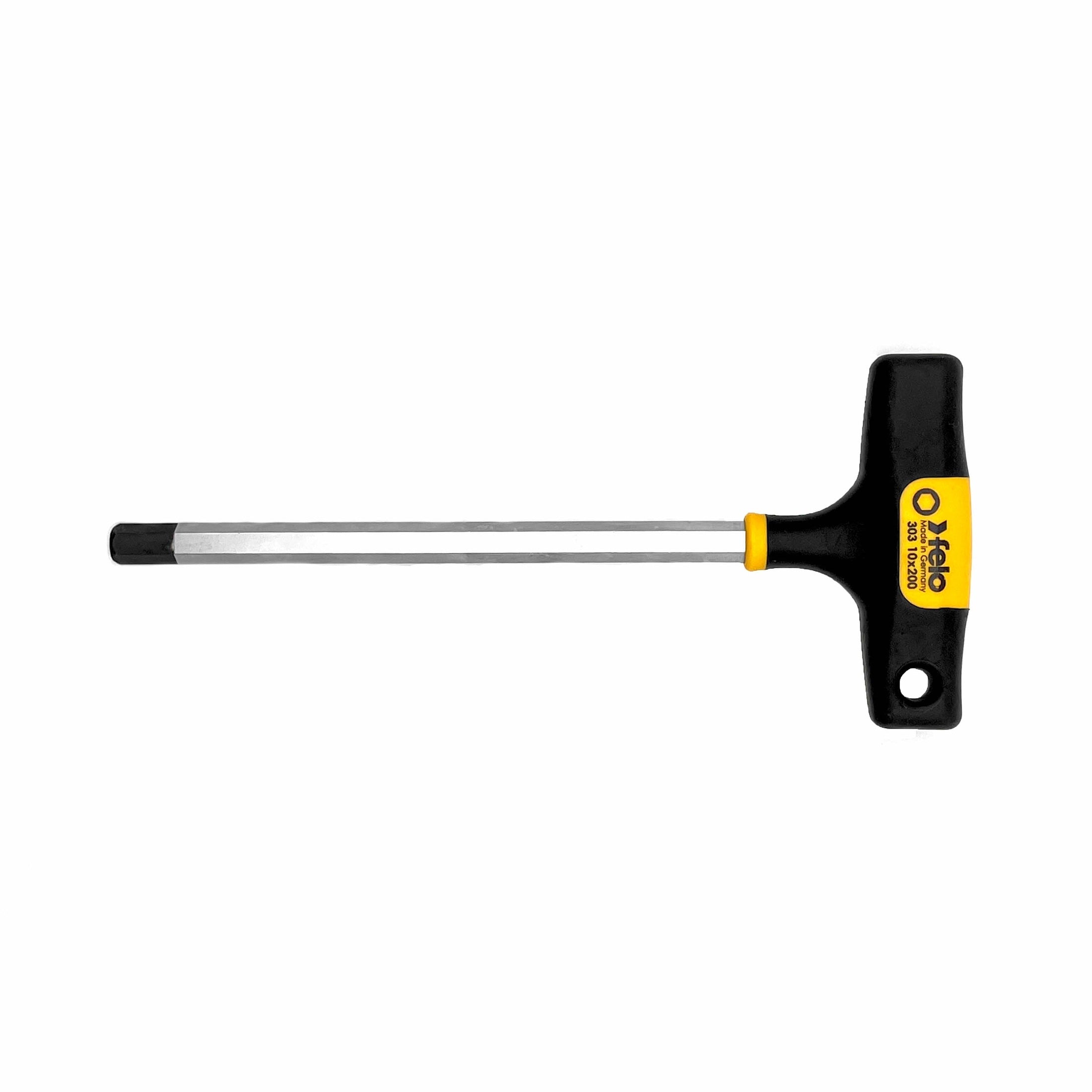Felo 30310760 Metric Hex T-Handle, 10 mm x 200