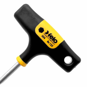 Felo 30408460 T-Handle Metric Nutdriver, 8 mm x 125