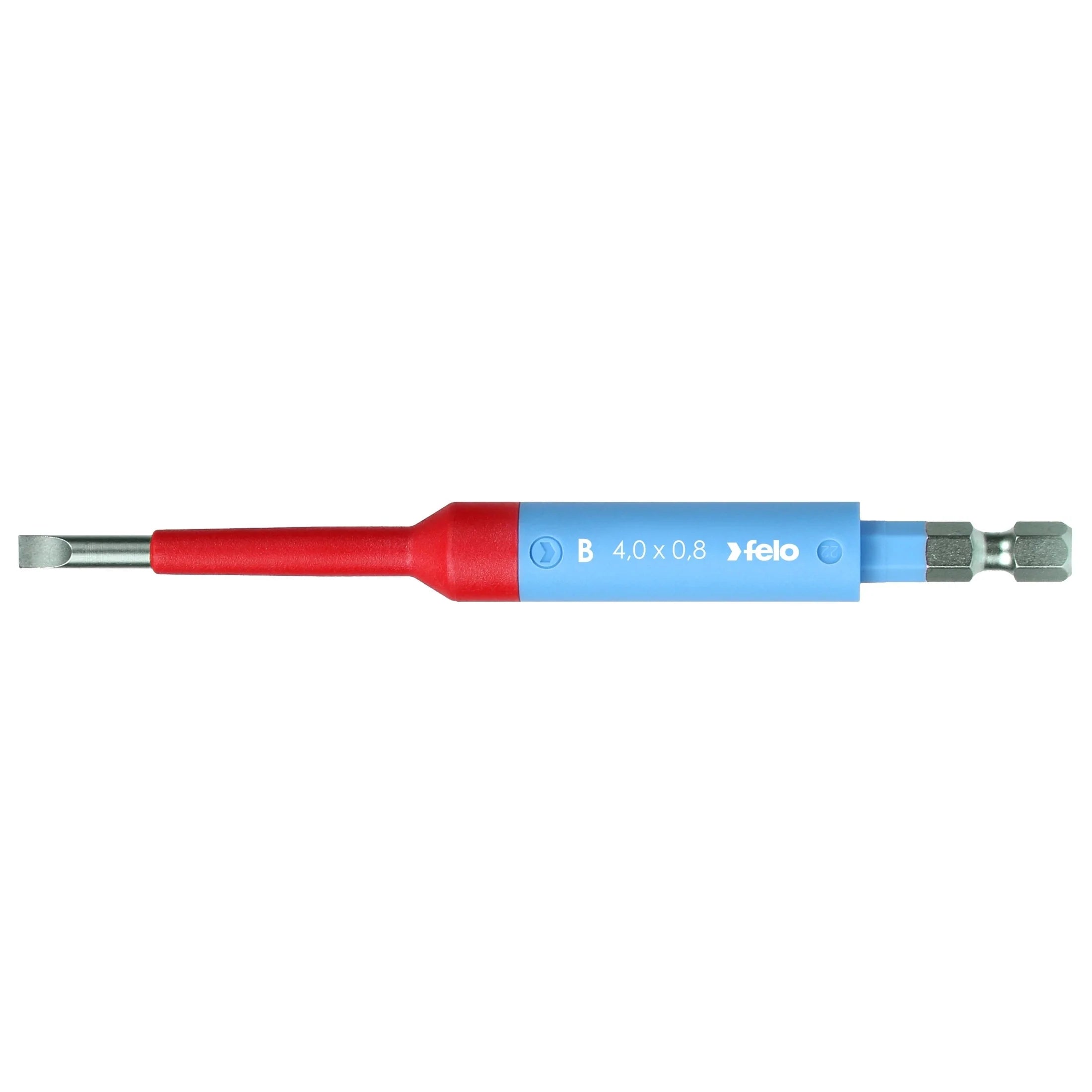 Felo 3041590 SL 4.0x0.8 115mm VDE Dielectric Bit
