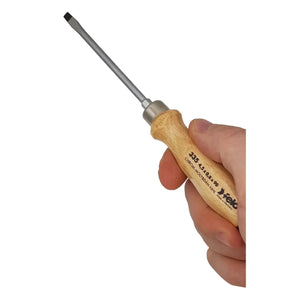 Felo 33504590 Slotted 4.5 x 90mm Wood Handle Screwdriver