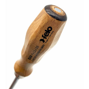 Felo 33506590 7 x 125mm Wood Handle Slotted Screwdriver