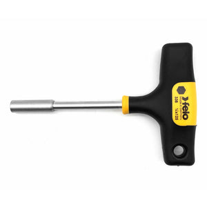 Felo 33812560 Magnetic T-Handle Hex Bit Holder - 1/4" x 125mm