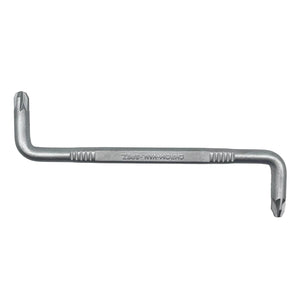 Felo 34134000 Offset Screwdriver, Pozidriv PZ 3 + 4 x 200 mm