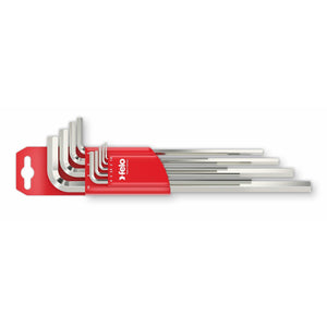 Felo 34600911 Set of L-shaped hex keys extended 9 pcs HEX 1.5-10.0 mm