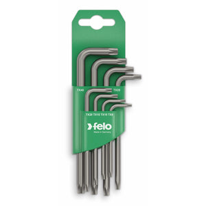 Felo 34888811 Set of 8 L-shaped hex keys Torx T9-T40