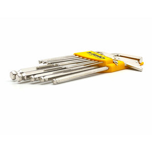 Felo 37513011 Set of inch keys L-shaped hexagonal extended with ball end 13pcs HEX .050"-3/8"