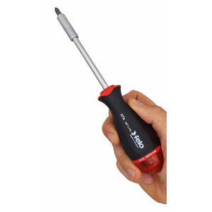 Felo 37604105 Magazine Handle Bitholder, SL/PZ/PH, 219 mm, 8 Pieces