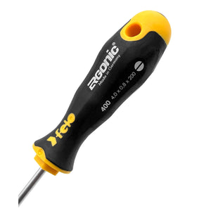 Felo 40004710 Ergonomic Flat Slotted Screwdriver 4.0x0.8x200