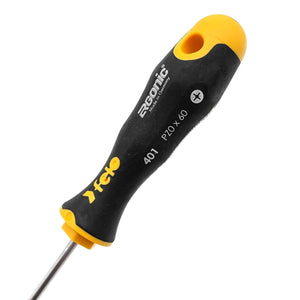 Felo 40100110 Ergonic Pozidriv Screwdriver cross PZ 0X60