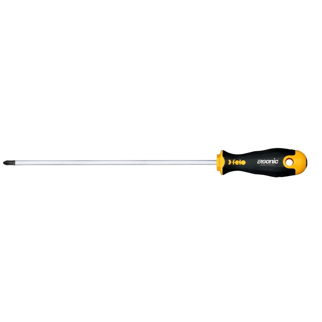 Felo 40120910 Ergonic Pozidriv Screwdriver, PZ 2 x 300 mm