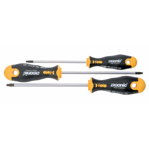 Felo 40493148 Ergonic 3 Piece Square Screwdriver Set