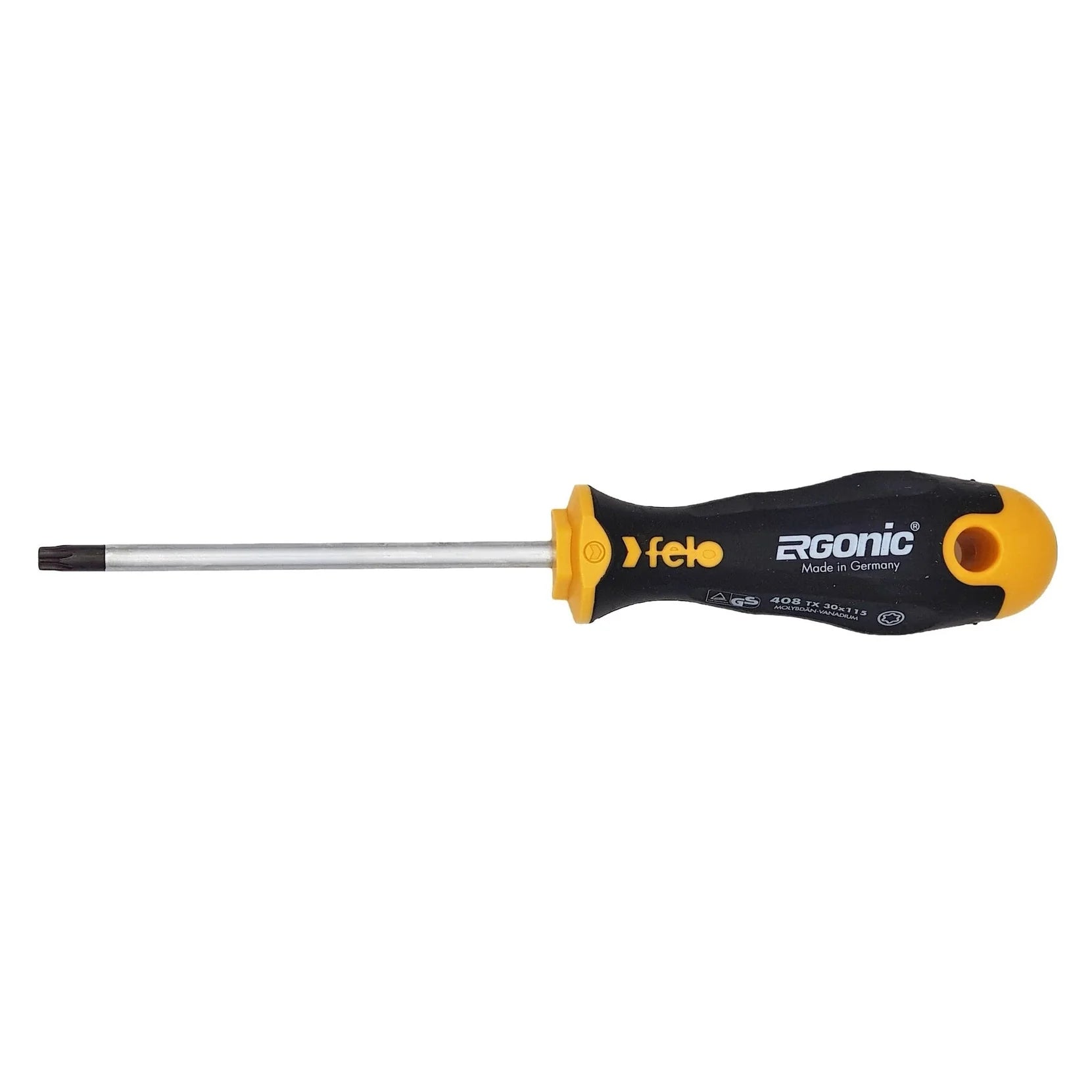 Felo 40830340 Ergonic T30 x 115mm Torx Screwdriver