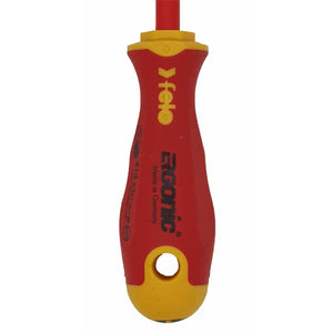 Felo 41306590 Ergonic Insulated 6.5 x 150mm Slotted Screwdriver