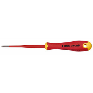 Felo 41393890 E-slim Insulated 3.5 x 0.8 x 100mm Slotted Screwdriver