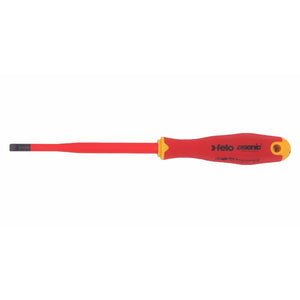 Felo 41396590 E-slim Insulated 6.5 x 125mm Slotted Screwdriver